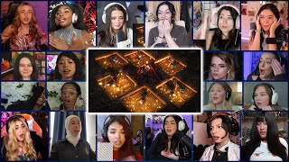 GIRL REACT Demon Slayer Season 4 Episode 8 Reaction Mashup [upl. by Adrell]