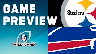 Pittsburgh Steelers vs Buffalo Bills  2023 Wild Card Round Game Preview [upl. by Laenahtan958]