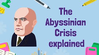 The Abyssinian Crisis A Failure of the League of Nations  GCSE History [upl. by Yeta]