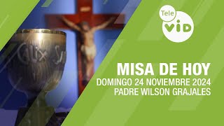 Misa de hoy ⛪ Domingo 24 Noviembre de 2024 Padre Wilson Grajales TeleVID MisaDeHoy Misa [upl. by Tivad762]