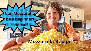 Easy Mozzarella Recipe [upl. by Alyakim]