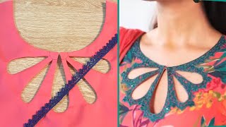 New Neck Design for Summers Eid Cutting and stitching by quotFizza Mirquot [upl. by Accever]