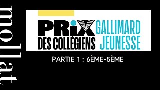 Prix des collégiens  Gallimard Jeunesse  6ème5ème [upl. by Gervais]