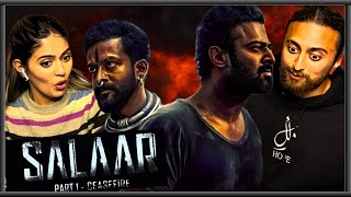 SALAAR Trailer REACTION  Prabhas Prithviraj Sukumaran Shruthi Haasan Dir Prasanth Neel Hombale [upl. by Ludovick]