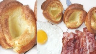 3Ingredient Yorkshire Pudding Recipe 요크셔 푸딩 만들기 [upl. by Neil583]