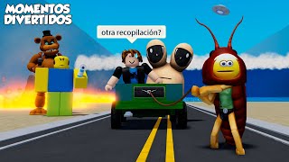 ROBLOX MOMENTOS DIVERTIDOS RECOPILACIÓN [upl. by Izawa]