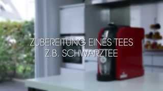 TEEKANNE TEALOUNGE System Zubereitung eines Tees zB Schwarztee [upl. by Novelia]