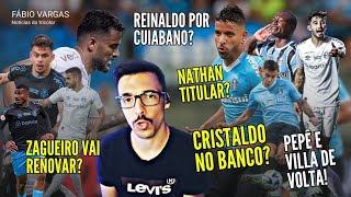 ZAGUEIRO PODE RENOVAR l CRISTALDO E REINALDO NO BANCO  CUIABANO E NATHAN TITULARES  TREINO FECHADO [upl. by Lancelot]