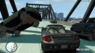 GTA IV Heavy Car Mod  Bridge of Death [upl. by Aiciruam]