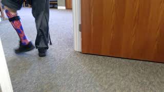 Improved Gait After Orthotic Intervention Also See Before Video [upl. by Yelrac743]