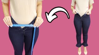 How to upsize jeans in the waist for 15 minutes [upl. by Stiruc]