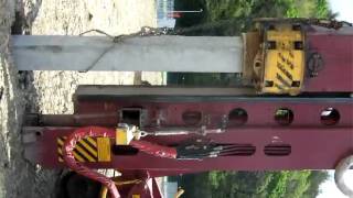 Piling Rig in action [upl. by Ynnor]