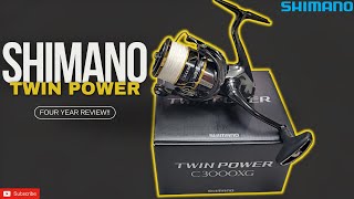 SHIMANO TWIN POWER C3000XG Four Year Review [upl. by Alimak]