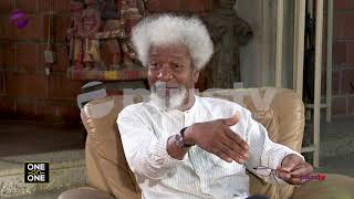 EXCLUSIVE Wole Soyinka Shares His Experience With Xenophobia In SAfrica [upl. by Illyes]