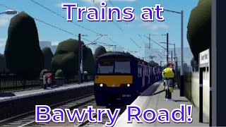 Trains at Bawtry Road BR [upl. by Labinnah]