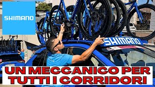 24H con lASSISTENZA NEUTRA durante un GRANDE GIRO a TAPPE  Da EX PRO a MECCANICO SHIMANO [upl. by Anerok23]