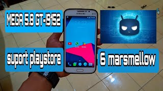 CARA UPGRADE SAMSUNG MEGA 58 GTI9152 Upgrade OS 6 MARSMELLOW bisa whatsapp amp youtube [upl. by Crelin]