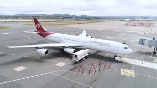 Jerusalema dance challenge Aéroport Antananarivo Madagascar [upl. by Yelsiap]