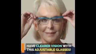 The Worlds First Adjustable Eyeglasses For Distance Without A Prescription [upl. by Thorr]