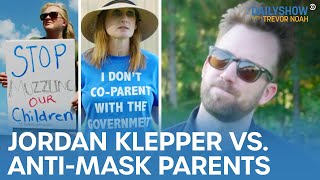 The Fight Over Masks in Schools  Jordan Klepper Fingers the Pulse  The Daily Show [upl. by Salaidh]