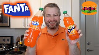 NOW MORE DELICIOUS Fanta Orange Soda New vs Old Review [upl. by Nezam652]