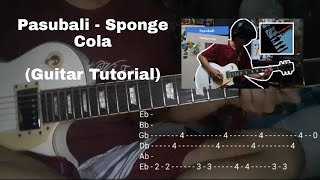 Pasubali  Sponge Cola Guitar Tutorial [upl. by Cardinal]