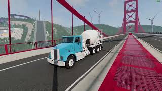 beamng drive Bollard crashes [upl. by Seow]