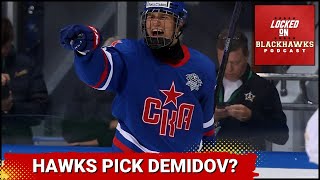 Should Chicago Blackhawks Pick Ivan Demidov 2nd Overall  Nick Folignos 202324 Report Card [upl. by Venable]