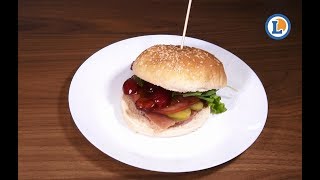 Cómo hacer hamburguesa gourmet  Receta sencilla y original [upl. by Russel]