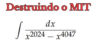 Destruindo o MIT  1°Fase  Integral 2 [upl. by Sherri]