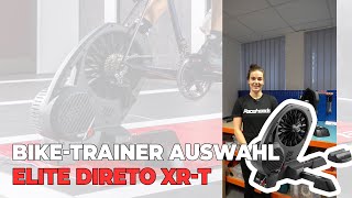 ELITE DIRETO XRT  stabiler Indoor BikeTrainer für Zwift und Co mit genauer Leistungsmessung [upl. by Jaco]