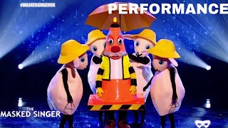 TrafficCone Sings quotWhen She Loved Mequot by Sarah McLachlan  The Masked Singer UK  Season 3 [upl. by Newnorb]