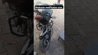 Foog lampe installation bike Hindustan modification zone [upl. by Meras]