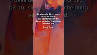 Rudolf Steiner Das Urbild vom physische Körper [upl. by Etka831]