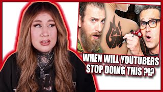 Tattoo Enthusiast Reacts To GMM We Tattoo Strangers [upl. by Elawalo]