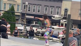 Professional Wrestling Alliance Allie Allbright vs Teagan Rose [upl. by Nahtanhoj]