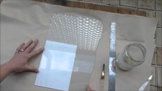 How to Cut Glass to Fit a Picture Frame [upl. by Eenot]