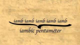 How to Write a Poem in Iambic Pentameter [upl. by Ayalat538]