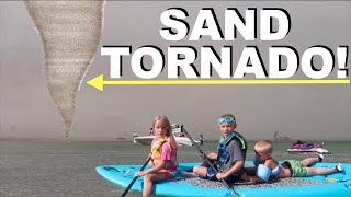 SAND TORNADO BLOWS KIDS OUT TO SEA [upl. by Cida]