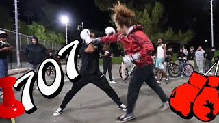 Street Boxing in the 707  Part 2 [upl. by Ahsinom115]