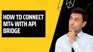 How To Connect Mt4 With Api Bridge [upl. by Dlaregztif566]