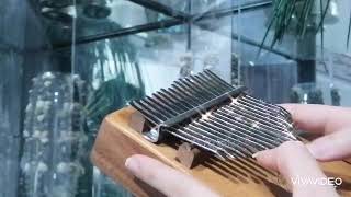 Chandi garam la sharan  Kurdish song kalimba cover [upl. by Ohare]