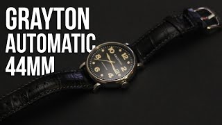 Test  Grayton Automatic 44mm • La Petite Trotteuse [upl. by Arriek910]