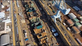 Dry Dock Improvements to Support Aircraft Carrier Construction [upl. by Herrick]