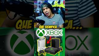 ¿Qué significa quotXBOXquot 🎮  datoscuriosos videojuegos [upl. by Chrisy]