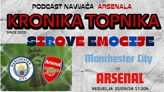 ISPIT ZRELOSTI  Manchester Cty 2  2 Arsenal  SIROVE EMOCIJE Live Kronika Topnika  AFC  S2425 [upl. by Anelah]