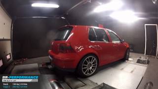 Reprogrammation Moteur VW Golf 4 18T 150hp 206hp Stage 2 par BRPerformance [upl. by Ahsial]