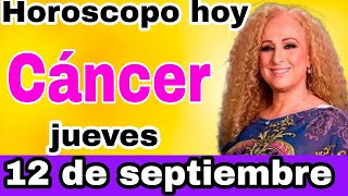 horoscopo de hoy Cáncer  Horóscopo Diario  Cáncer  12 de septiembre de 2024 [upl. by Lark]