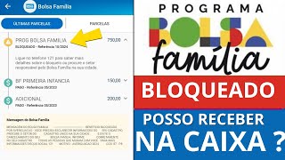 BOLSA FAMILIA BLOQUEADO POSSO RECEBER NA CAIXA MES DE OUTUBRO [upl. by Mloclam]