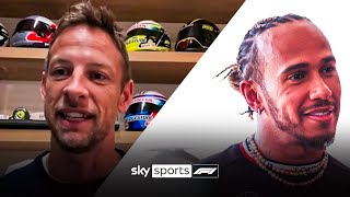 Jenson Buttons HONEST REACTION to Lewis Hamiltons Ferrari move 👀 [upl. by Rj]